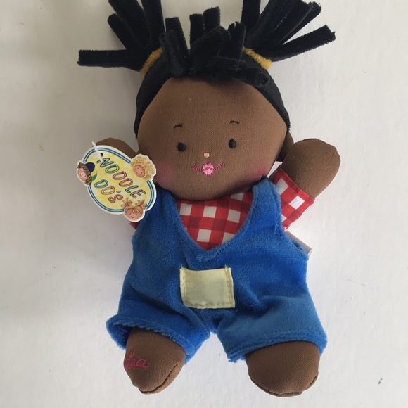 2 Noodle Do's Dolls Joy and Lea NWT NOS 1999 African American Cute Soft Body - Picture 6 of 7